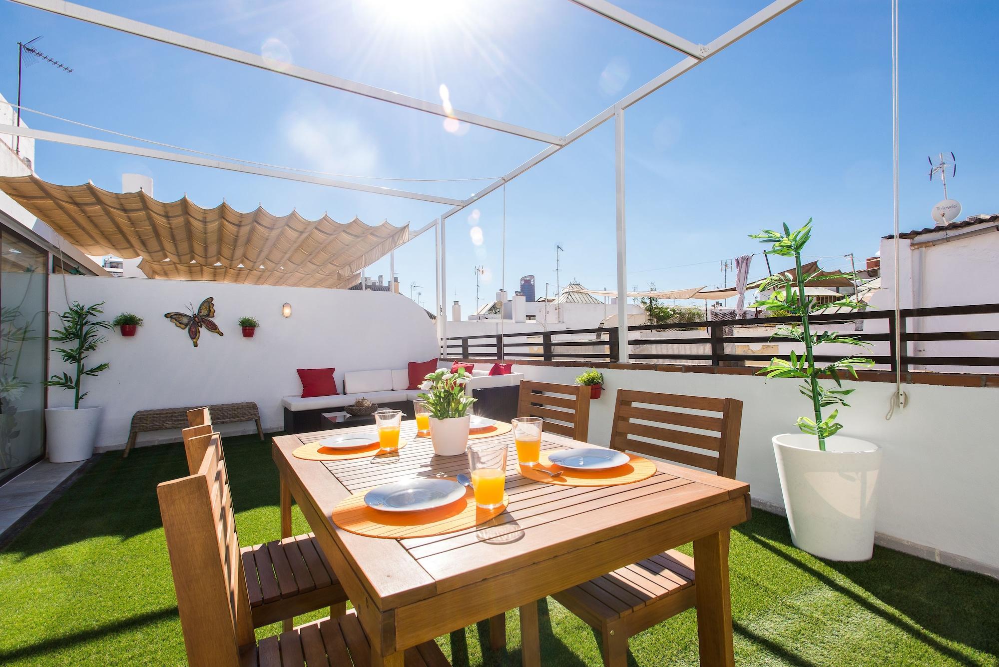 The Zentral Suites & Apartments Sevilla Exterior foto
