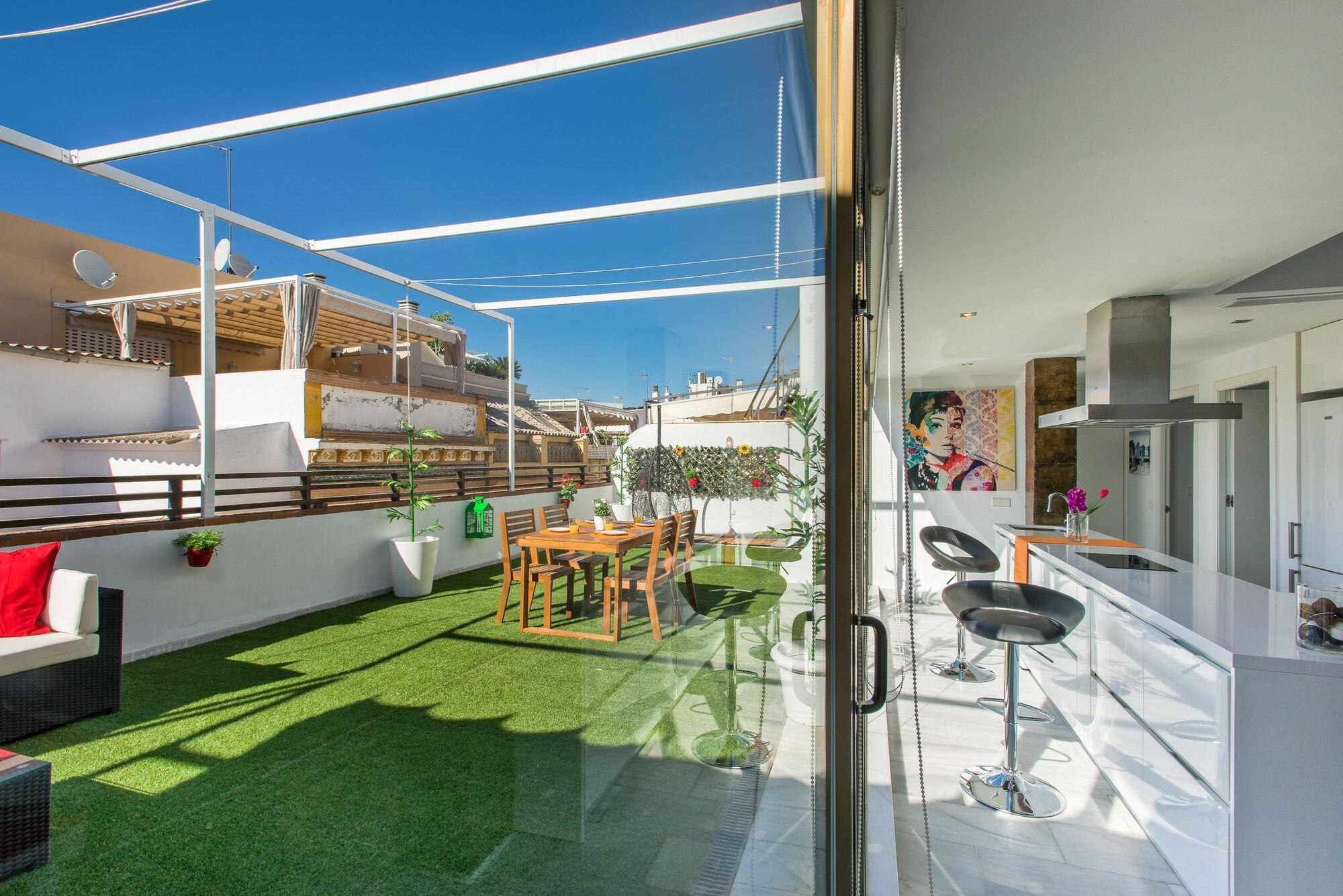 The Zentral Suites & Apartments Sevilla Exterior foto